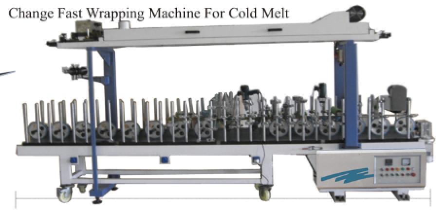 Door And Window Frame Profile Wrapping Machine